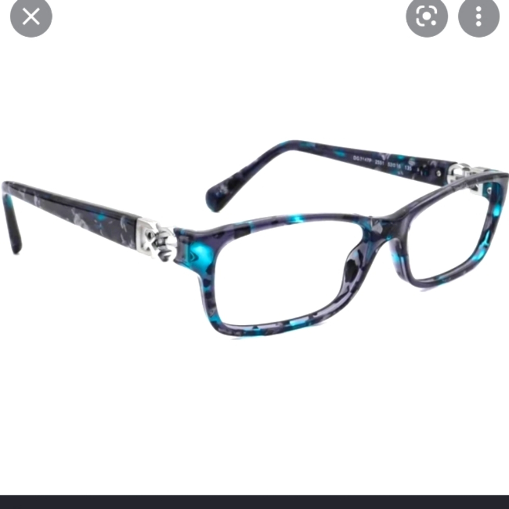 Dolce & Gabanna - Women's 53/16 Green Silver Tortoise Eyeglassed Frames DG3147P